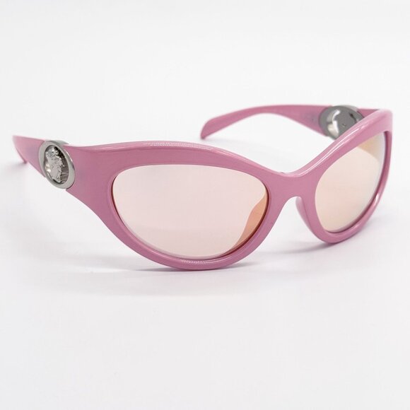 NEW VE4485 5521/Z VERSACE PINK OVERSIZED SUNGLASSES VERSACE MOD 4485 - Picture 4 of 10